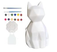 Paint Your Own Lamp Kit, Cat Night Light Drawing Set, Arts and Crafts LED Tools Multicolor Creative Painting Experience for Any Child Wanting to Release Their Inner Artist