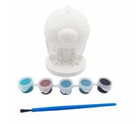 Paint Your Own Stitch Figure Kit for Kids - 14cm Ceramic Model with Paint Brush & 5 Paint Pots - Creative Craft Activity Set for Children - DIY Paint & Display Figurine - Fun Art Gift for Ages 3+