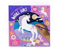 Paint Your Own Wall Art - Unicorn | Kids Painting Craft Kit with Canvas & Acrylic Paints | Creative Art Activity Set for Children Age 6+ | Guided Design Wall Art Craft Gift
