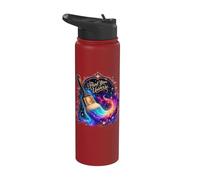 Paint Your Universe Cosmic Brush Galaxy Art Stainless Steel Insulated Water Bottle