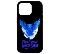 Paint Your Wild Side Owl Brush Splash Case for iPhone 16 Pro