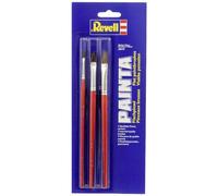 Painta Flat Brush Set - Revell Model 29610 3 - set flat brush painta revell model 29610 3