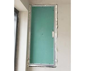 Paintable 16x33in Drywall Access Panel with Handle - Easy Installation, Portable Inspection Door for Plumbing and Electrical Access, Perfect for Home Renovation