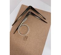 Paintable 18mm Thick Mdf Shelf Kit Single Unit Antique Brass Brackets Free Delivery