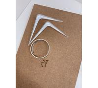 Paintable 18mm Thick Mdf Shelf Kit Single Unit White Brackets Free Delivery