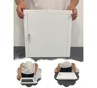 Paintable Access Panel 14x28in - 1.375" Thick Metal Hinged Cover for Easy Wall Ceiling Floor Access - Ideal for Kitchen Attic Electrical Plumbing Solutions