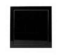 Paintable Access Panel - Inspection Hatch for Wall Ceiling, Flush Fitting Fuse Box Cover, Conceals Wires Meters Pipes, Opening Flap Cover Plate for Drywall Plasterboard(Black,300x400mm)