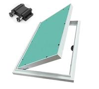 Paintable Aluminum Access Panel CoverRectangular PushtoOpen Wall Hatch for Hidden Door Service Shaft Electrical InspectionDurable & Easy to Install