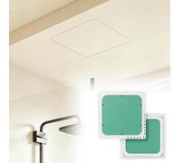 Paintable Drywall Access Panel, Rounded Corners for Ceilings, Electrical | Plumbing Access Panel, Curved Concealed Cover, PVC Access Hatch Cover For Walls, Ceiling(150x150mm (5.9x5.9in))