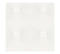 AS Creation Expanded Blown Vinyl Ceiling Wallpaper White 6639-17 Sample