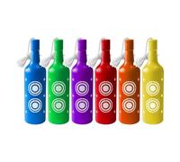 Paintball Accessories, Outdoors Blast Bottles, Portable Shootings Gear, Set Of 6 Blast Bottles, Portable And Adjustable Design, 21cm, For Backyard Games, Practice Session, Or Interactive Shootings Fun
