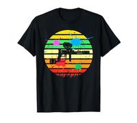 Paintball Battlefield Cleaner Retro Splat Fun T-Shirt