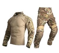 Paintball Equipment Men Military Airsoft Combat bdu Uniform Gen3 Tactical Uniform Multicam MC (XL)