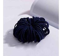 Paintball Equipment Set Men Girls 100 Pieces 3 cm Nylon Nylon Hair Tape Hair Rope Colour Jewellery Headband Fitness (Navy, One Size)