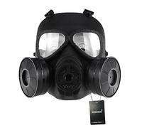 Paintball Mask Tactical Mask Full Face Protection Gear CS game Halloween Cosplay Masks with Double Turbo Fan