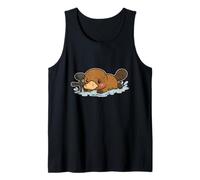 Paintball Platypus Mascot Crawl Tank Top