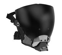 Paintball Tactical Mask Full Half Face Protective Goggles Mechanical Mask for Cosplay CS Games Halloween Shooting Hunting