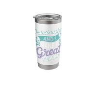 Paintbrushes and I Make A Great Team Creative Art Stainless Steel Insulated Tumbler