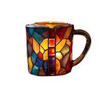 Painted Book Mug Fun Reading Coffee Mugs with Charming Book Theme Design Unique Mug for Hot Or Cold Brews Gifts for for Books Lovers, Teachers, Literary Friends