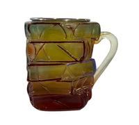 Painted Book Mug, Novelty Painted Book Coffee Mug, Visual Effects Stained Resin Books Stack Shaped Coffee Cups for Books Lovers Teachers Literary Friends