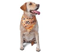 Painted Bread Dog Bandana Pet Scarf Accessories for Small Medium Dogs Cats Photo Prop, Triangle Pet Bandanas Adjustable Puppy Bib Washable Dog Kerchief Puppy Neckerchief