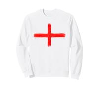 Painted England Flag St George Cross Sweatshirt