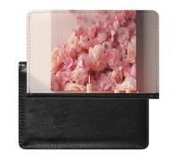 Painted Flowers Passport Cover Protector Rfid Blocking Passport Holder Id Card Holder Secure Travel Wallet Organizer for Passport Tickets Credit Cards, style, One Size