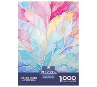 Painted Lotus 1000 Pieces Paper Jigsaw Puzzle Impossible Puzzle Educational Games for Adults And Kids 70x50cm/1000pcs