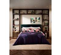 Ted Baker Painted Posy Kingsize Duvet Cover SET, Navy