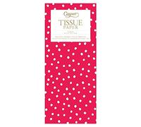 Painted Red Dot Printed Caspari Tissue Wrapping Paper - 4 Sheets