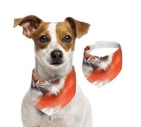 Painted Tiger Head Dog Bandana, Adjustable for Boys and Girls,Suitable for Cats and Dogs Pet Accessories