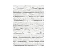 Painted White Brick Wallpaper Muriva 102539