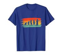 Painter Evolution House Decorator Painting Paint Art Artist T-Shirt, Men, Royal Blue, X-Large