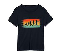 Painter Evolution House Decorator Painting Paint Art Artist T-Shirt, Women's Plus, Black, 6X