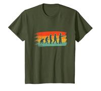 Painter Evolution House Decorator Painting Paint Art Artist T-Shirt, Youth, Olive Green, 2T
