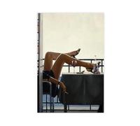 Painter Jack Vettriano Work The Temptress Dormitory Bedroom Art Deco Poster Canvas Poster Bedroom Decor Landscape Office Room Decor Gift 16x24inch(40x60cm)