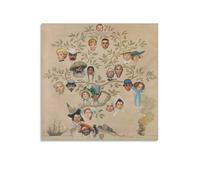 Painter Norman Rockwel-l Illustration A Family Tree Poster Home Decor Poster Wall Art Hanging Picture Print Decorative Painting Posters 12x12inch(30x30cm)