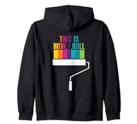 Painter Painting Professional Painter Master Painter Zip Hoodie
