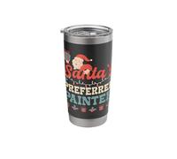 Painter Santa`s Preferered House Painter Christmas Stainless Steel Insulated Tumbler