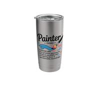 Painter Someone Who Does Precision Guesswork, Artist Stainless Steel Insulated Tumbler