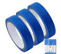 Painter Tape - 3 Rolls x 65.6 Ft Blue Paint Tape - Removable Tool for Classroom Home Improvement Art Project Crafting Trim Work Car Ceiling Kitchen Furniture