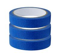 Painter Tape,3 Rolls x 65.6 Ft Blue Painting Tape | Professional Removable Supplies for Art Project Classroom Furniture Car Kitchen Trim
