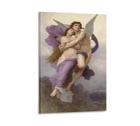 Painter William Adolphe Bouguereau The Abduction of Psyche Poster Poster Painting Canvas Wall Art Living Room Posters Painting 16x24inch(40x60cm)