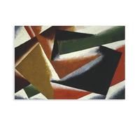 Painterly Architectonic Lyubov Popova Canvas Art Poster And Wall Art Picture Print Modern Family Bedroom Decor Unframe 16x24inch(40x60cm)