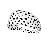 Painterly Dalmatian Animal Print,Sports Sweatband for Unisex Multi Headband Elastic Exercise Hairband