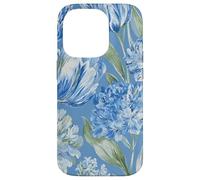 Painterly Tulip and Peony Flower Pattern Case for iPhone 14 Pro