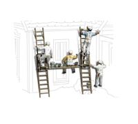 Painters HO Scale Woodland Scenics (US IMPORT)