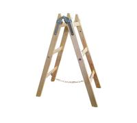 Painter's ladder Wood Double step ladder Stepladder Wooden ladder 3 Rungs 2x3