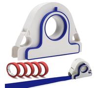 Painters Tape Applicator, Professional Masking Tape Dispenser with Scraper, Masking Paint Tape Applicator Set with 5 Tape, for Painting Trim Wall Floor Decoration