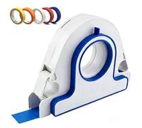 Painters Tape Applicator Tool with with Scraper/1mm Spacing, Handheld Masking Tape Dispenser Tool, for Clean Lines Edges Trim Windows and DIY